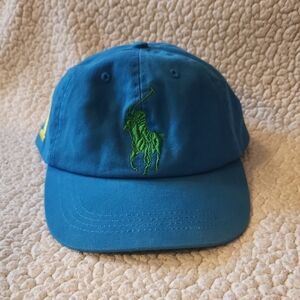 Ralph Lauren Polo Fragrance 1 Adjustable Preppy Academia Ball Cap Hat